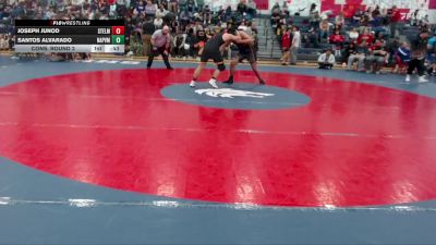 190 lbs Cons. Round 2 - Santos Alvarado, Napavine vs Joseph Junod, Steilacoom
