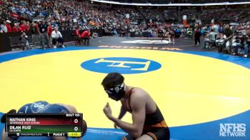 175-3A Quarterfinal - Nathan King, Severance High School vs Dilan Ruiz, La Junta