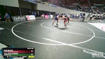 2A/1A-195 Cons. Round 2 - Malachi Hansen, Central Linn vs Kye Bilyeu, North Douglas/Yoncalla