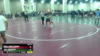 132 lbs Round 2 (10 Team) - Seth Breeding, Venice Warriors vs Reilly Berlongieri, Bad Bay Wrestling Club