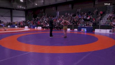 53kg Cons. Semi - Katelyn Stein, Schewa Wrestling Club vs Maddison McHady, Matmen Wrestling Club