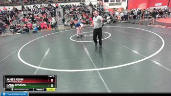 157 lbs Champ. Round 1 - Radic Dvorak, HUNTLEY vs James Kevin, Chicago (ST. RITA)