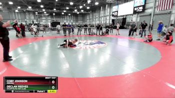 74 lbs Cons. Round 1 - Coby Johnson, Oregon vs Declan Reeves, Salem Elite Mat Club