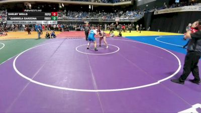 5A 235 lbs Quarterfinal - Gabriela Garzona, Frisco vs Shelby Wells, Comal Pieper