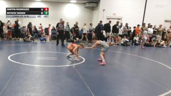 70 lbs Consi Of 16 #1 - Griffin Rodriguez, NJ vs Bryson Tanner, NC