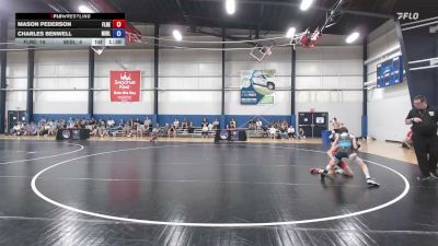 92 lbs Mason Pederson, Florida Red vs Charles Benwell, Missouri Blue