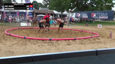 138 lbs Round 4 - Joey Henry, Cedar Valley Training Center vs Ben Waddel, SWV
