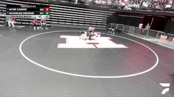 5A 110 lbs 5th Place Match - Jaynie Cannon, Granger vs Jacqueline Bingham, Wasatch