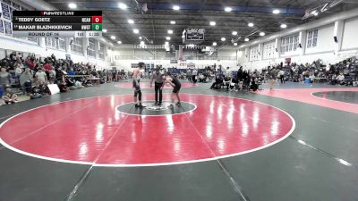 150 lbs Round Of 16 - Teddy Goetz, New Canaan vs Makar Blazhkkevich, Newington