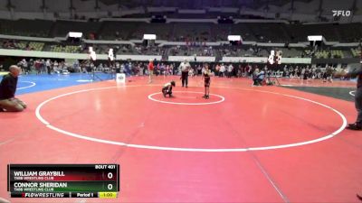 Rookie 3-5 76 5th Place Match - William Graybill, Tabb Wrestling Club vs Connor Sheridan, Tabb Wrestling Club