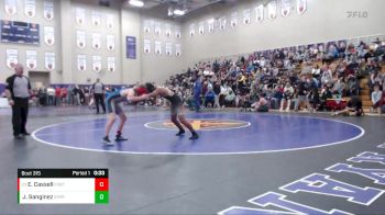 120 lbs Cons. Round 2 - Eithan Cassell, Fort Campbell vs Jurgen Sanginez, Springfield