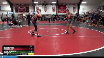 145 lbs Quarterfinal - Dirk Boyles, Van Buren County vs Lane Schrock, Washington