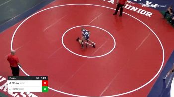 97 lbs Final - Maddox Shaw, West Jefferson Hills vs Dalton Perry, Central Mountain