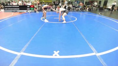 154 lbs Semifinal - Jackson Worden, SWA - HSC vs Leo Sfakiyanudis, Sly Fox Black - HSC