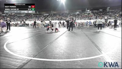 88 lbs Round Of 16 - Kacy Purmal, Tiger Trained Wrestling vs Jerell Haynie Jr, D3 Wrestling Cluib