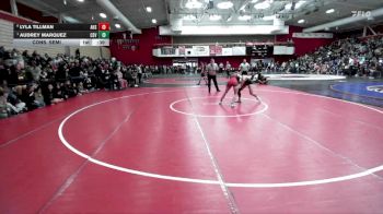 110 lbs Cons. Semi - Audrey Marquez, Castro Valley vs Lyla Tillman, American
