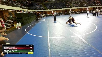 150 lbs Quarterfinal - Trenton Byers, The Best Wrestler vs Trevor Kaut, Big Game Wrestling Club