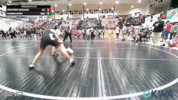98 lbs Rr Rnd 1 - Brayden Barajas, Grove Takedown Club vs Kaiden Burt, Wagoner Takedown Club