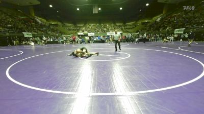 134 lbs Round Of 32 - Damian Alvarez, Selma vs James Duhn, Yosemite