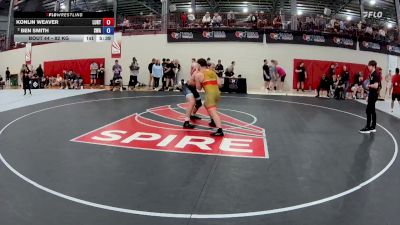 82 kg Semis - Konlin Weaver, Lucha RTC vs Ben Smith, Sanderson Wrestling Academy