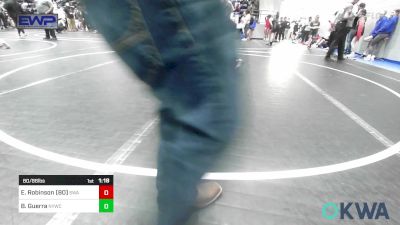 80/86 lbs Rr Rnd 2 - Elijah Robinson (80), Shelton Wrestling Academy vs Brennan Guerra, Newcastle Youth Wrestling