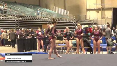 Genevieve Lebster - Floor - 2020 Buckeye Classic