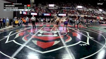 A - 138 lbs Cons. Round 2 - Spencer Tillman, Laurel vs Skylar Sias, Ronan