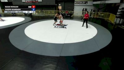 138 lbs Cons. Quarters - Isaiah Rosales, Revival School Of Wrestling vs Joseph Guardado