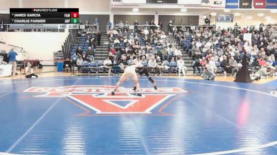 125 lbs 5th Place - James Garcia, Franklin & Marshall vs Charlie Farmer, Army West Point