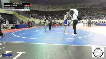 96 lbs Round Of 16 - Arrabella Nellis, Bixby JH Girls vs Brynlie Hicks, Coweta