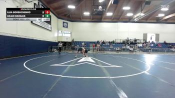 174 lbs 3rd Place Match - Illia Borshchenko, San Francisco State University vs Julian Barajas, San Francisco State University