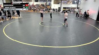 157 lbs Prelim - Mason Ducat, Lourdes vs Brady Schiffli, Manchester