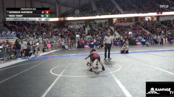 61 lbs Champ. Round 1 - Leonidas VanTrece, OZ Trojan vs Reed Terry, Thunderbird