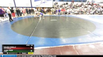 165 lbs Cons. Round 4 - Kaleb O`Reilly, UW-LaCrosse vs Gabe Fiser, Loras