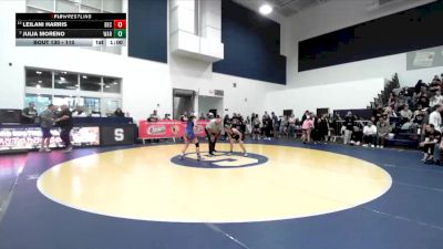 110 lbs Cons. Round 1 - Leilani Harris, Beckman vs Julia Moreno, Warren