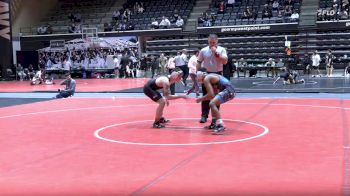 133 lbs Quarterfinal - Damien Resendez, Army vs Isaak Aravelo, Usmaps