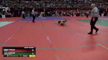 D2-150 lbs Champ. Round 1 - Sam Partain, Chagrin Falls vs Riley Gould, Heath