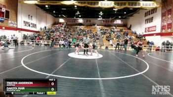 175 lbs Cons. Round 2 - Tristen Anderson, Riverton vs Dakota Mair, Mountain View