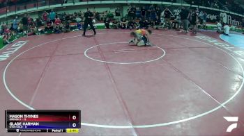 138 lbs Semis & Wb (16 Team) - Mason Thynes, Oregon 1 vs Glade Harman, Utah Gold