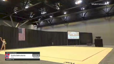 Emilia Baltrukonis - Women's Group, ATHL - 2021 USA Gymnastics Championships