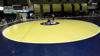 184 lbs Cons. Semi - Max Winkler, East Stroudsburg vs Julian Schott, Marymount
