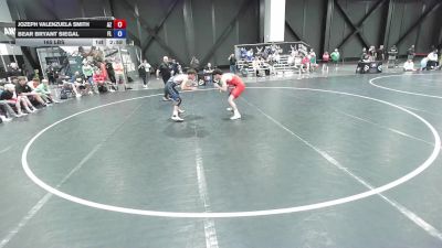 165 lbs Jozeph Valenzuela Smith, Arizona vs Bear Bryant Siegal, Florida