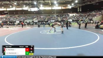 152 lbs Quarterfinal - Kaden MacKenzie, Fruitland vs Damion Hamilton, Post Falls