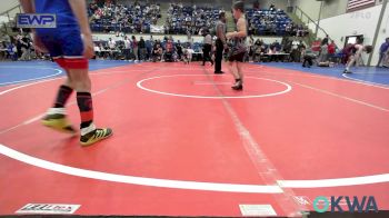 70 lbs Rr Rnd 2 - Baron Brown, R.A.W. vs Grady Brown, Vinita Kids Wrestling