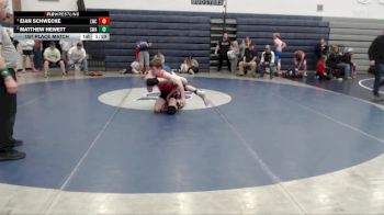 126 lbs 1st Place Match - Eian Schwecke, Lionheart Wrestling Club vs Matthew Hewett, Sublime Wrestling Academy