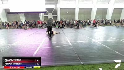 143 lbs Cons. Round 1 - Abagail Turner, WY vs Pepper Streight, UT