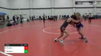 120 lbs Consolation - Brady Pruett, MD vs Thomas Borders, TN