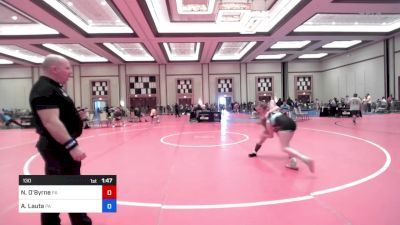 130 lbs Semifinal - Neve O'Byrne, Pa vs Alexis Lauta, Pa