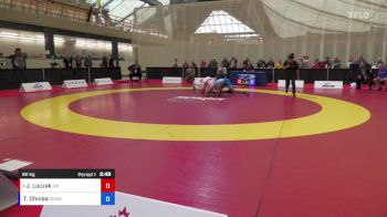 92 kg Round 1 - Jacob Luczak, Lakehead WC vs Tejvir Dhinsa, Guru Gobind Singh WC