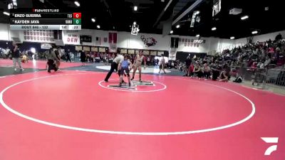 132 lbs 3rd Place Match - Enzo Guerra, Tesoro vs Kayden Java, Vista Murrieta